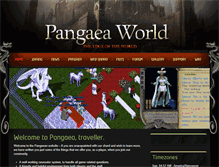 Tablet Screenshot of pangaea-world.dk